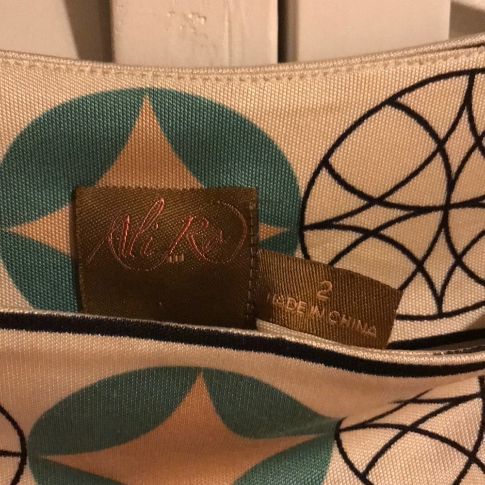 Excellent condition - Ali Ro Multi-Color Mod Dress - Picture 3 of 5